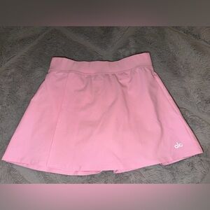 ALO Pink Alosoft Backspin Tennis Skirt size Small
